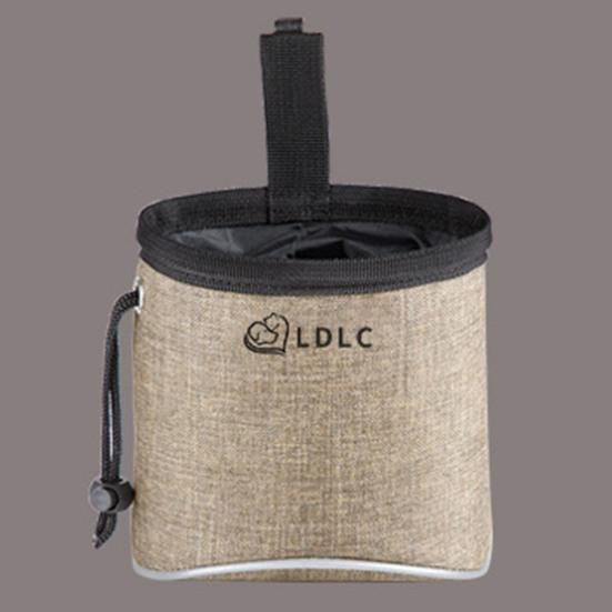 Многофункциональная сумка для лакомств для собак с поясным ремнем из ткани Оксфорд, вместительная закуска для собак