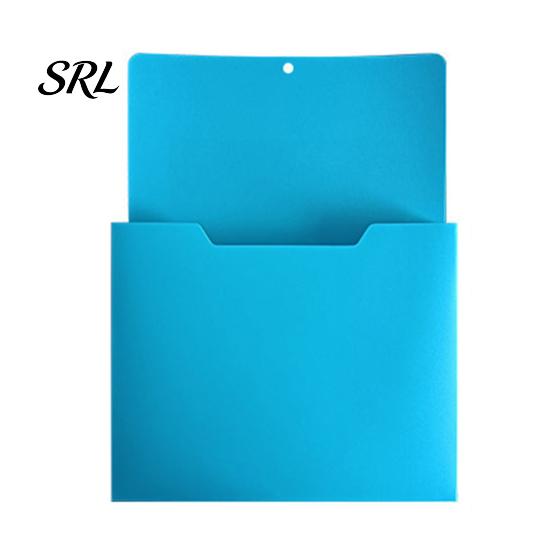 Letter Size File Organizer Holder with Large Magnetic Back, Wall Hanging Plastic Document Storage for Locker Organizer, A4 Paper Case Whiteboard