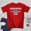 Flag Of Aruba Est1986 Oranjestad Capital Unisex Tshirt Tees Tshirt Oneck T Shirts