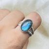 Natural Labradorite 925 Sterling Silver Handmade Gemstone Jewelry, Handmade Ring, Statement Jewelry