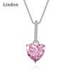 Женское ожерелье Lindon, кулон из медного сплава, циркон, модный подарок