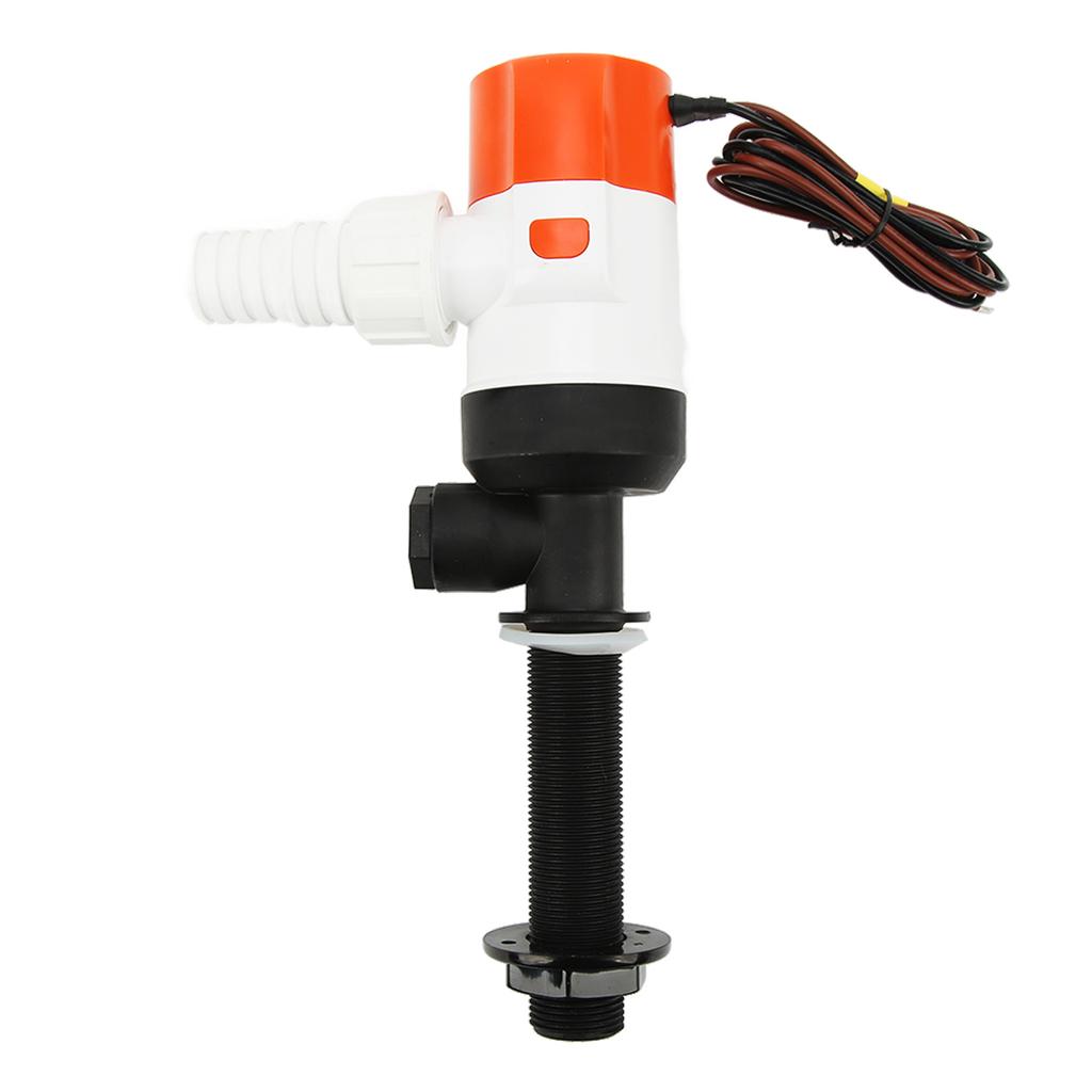 Насос аэрации для садка DC 12V SFBP1 G1100 13C 1100 галлонов в час 3 м подъем Спасатель рыбы Погружной аэратор