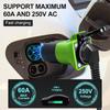 EV Charging Adapter Charging Adapter Compatible With MG4 MG5 MG ZS MG 5M 3.5KW 16A 220V Type 2 Male Plug Adapter