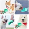 Portable Dog Water Dispenser Plastic Pet Water Feeding Supplies Outdoor Dog Water Bottle  Hiking