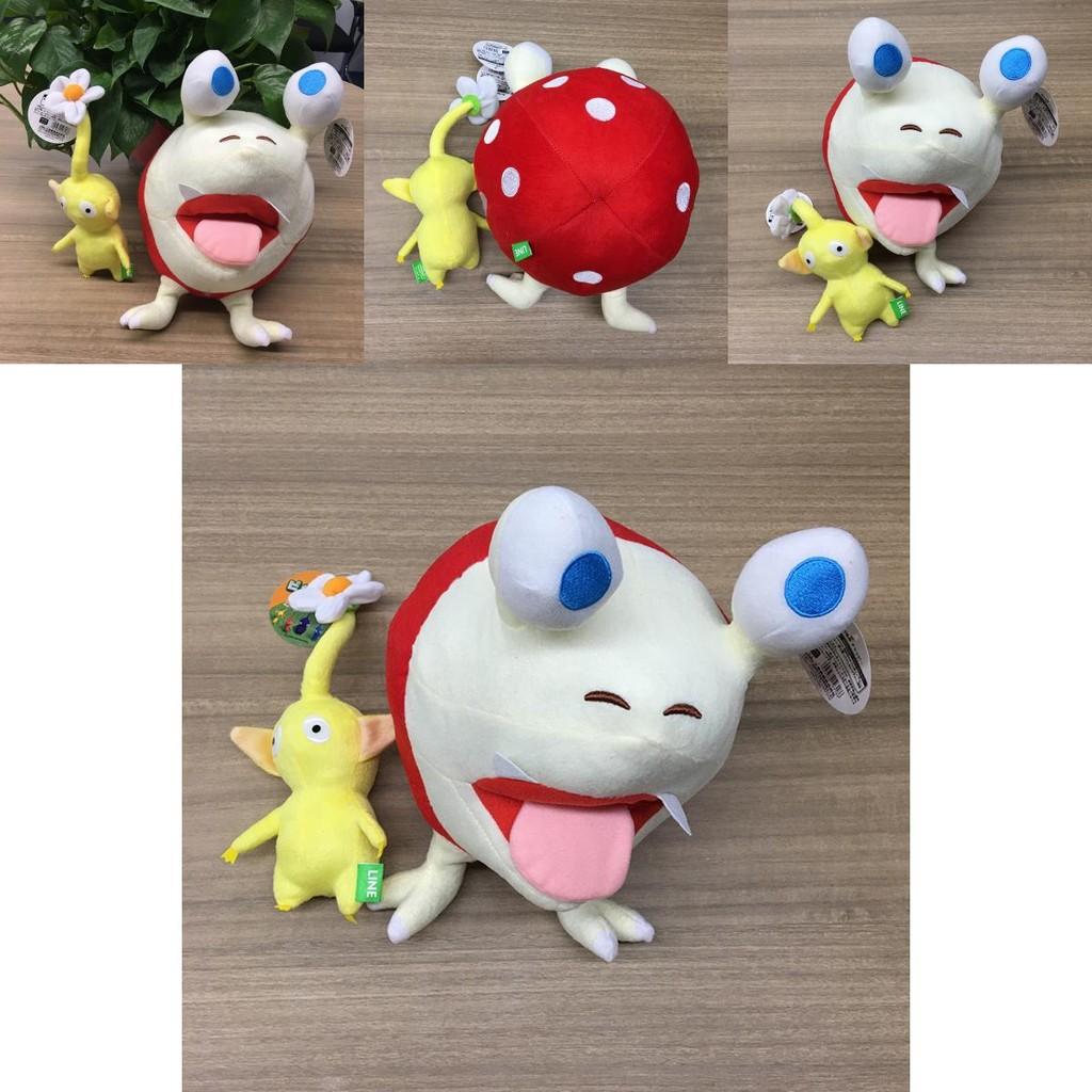 Super Soft Pikmin Bulborb Chappy Stuffed Toy In Cheerful Yellow Flower Style