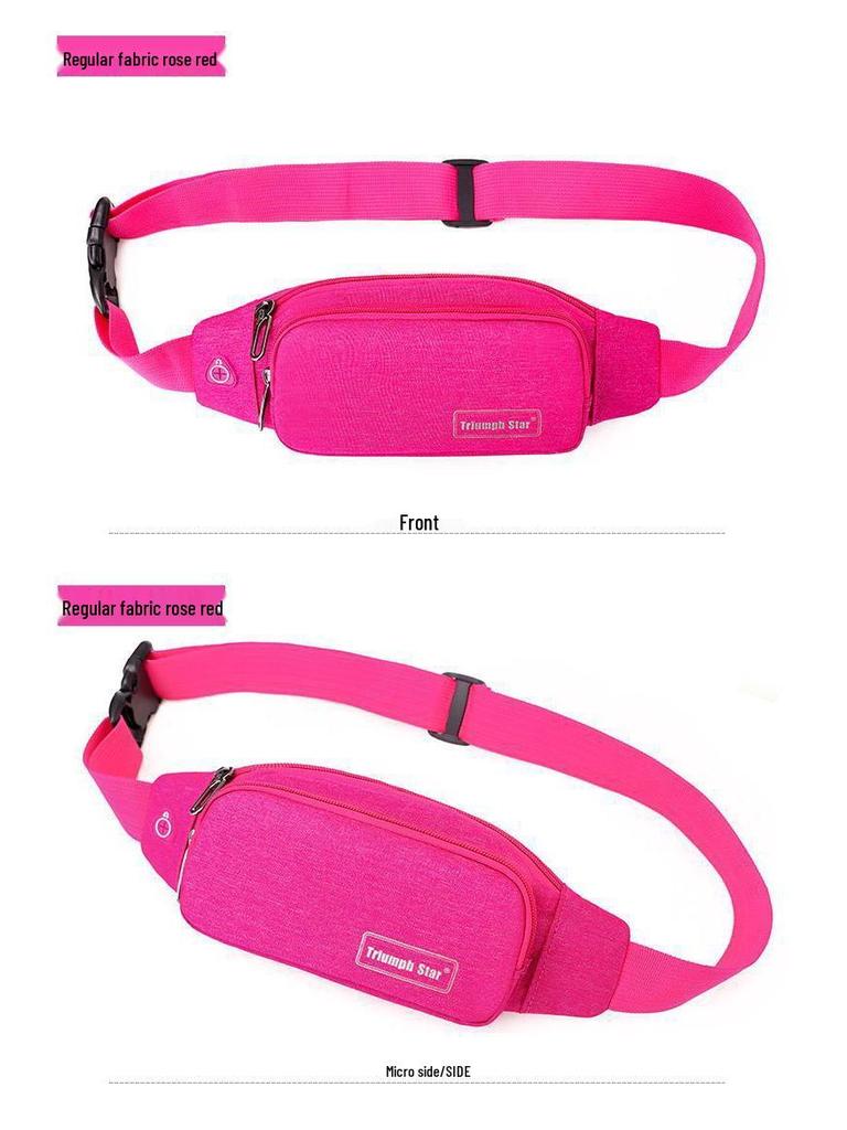 Unisex Waterproof Fanny Pack: Multifunctional Coin Purse, Mobile Phone Holder, Lightweight Running Bag for Sports