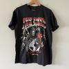 Винтажная футболка The T-Shirt In Love and Death Эмо Панк-рок группа Y2K 2004 Черная Унисекс Футболка