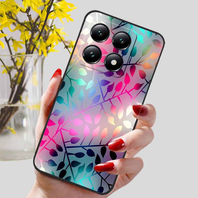 Для Xiaomi 14T / 14T Pro Чехол Модный Черный ТПУ Мраморный Расписной Чехол для Xiaomi 14T Pro Ударопрочный Корпус Capa Силиконовый Мешок 6.67''