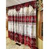 GOHD Гармония Горизонта. Жаккардовая штора в стиле фермерского дома с пришитым декоративным ламбрекеном. Набор 2шт.. Каждый шт. 54" шириной x 90" длиной с 18"