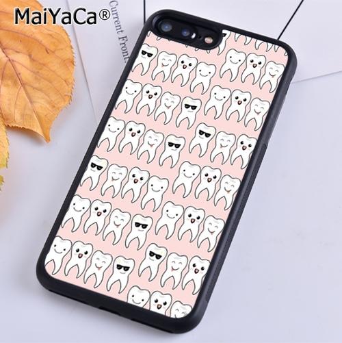 Смешной Стоматолог Стоматология Зуб Телефон Чехол Для iPhone 17 Air 16 15 14 11 12 13 Pro MAX Plus coque Чехол Оболочка