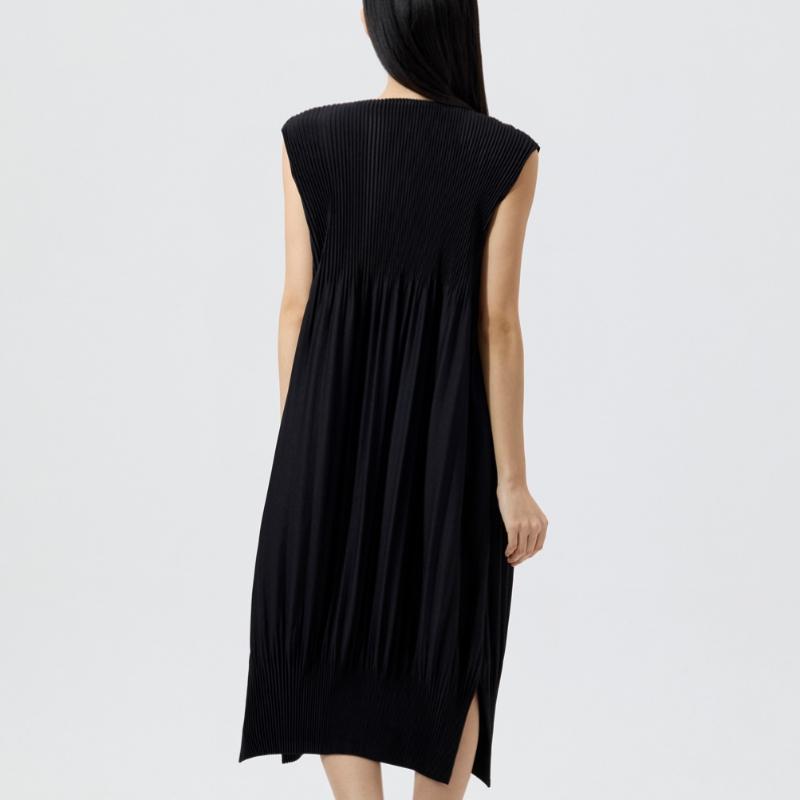 Pleats Me Jar Silhouette Pleated Dress Epops126005