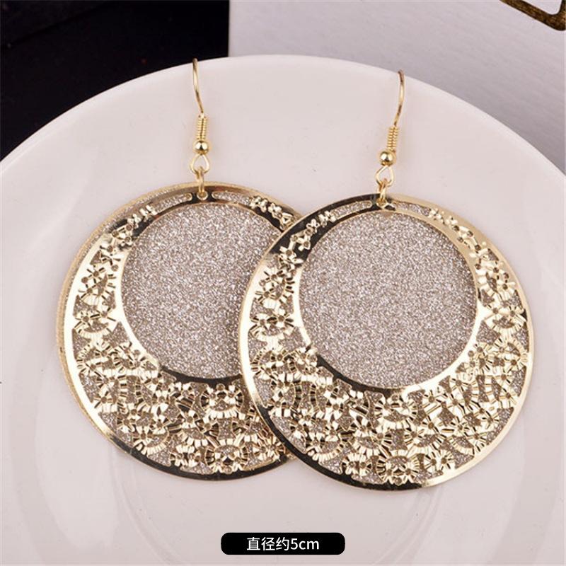 Модные преувеличенные нишевые темпераментные серьги с бахромой, ретро, личностные, универсальные серьги с пайетками, женские длинные украшения для ушей