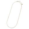 18K Gold Necklace K18 Venetian 45cm Slide Type [Fairy Kallet] 1.0