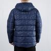 Adidas Originals Logo Print Warm Reversible Down Jacket Men Jacket Blue ED5840