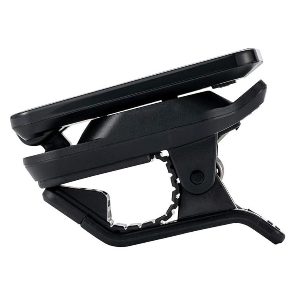 KORG Pitchclip Tuner for Continuous Adjustable Black 2+ Clip-on Guitar/Bass, Lightweight, 18-Hour Operation, Angle, Left-Handed Compatible, (PC-2+)