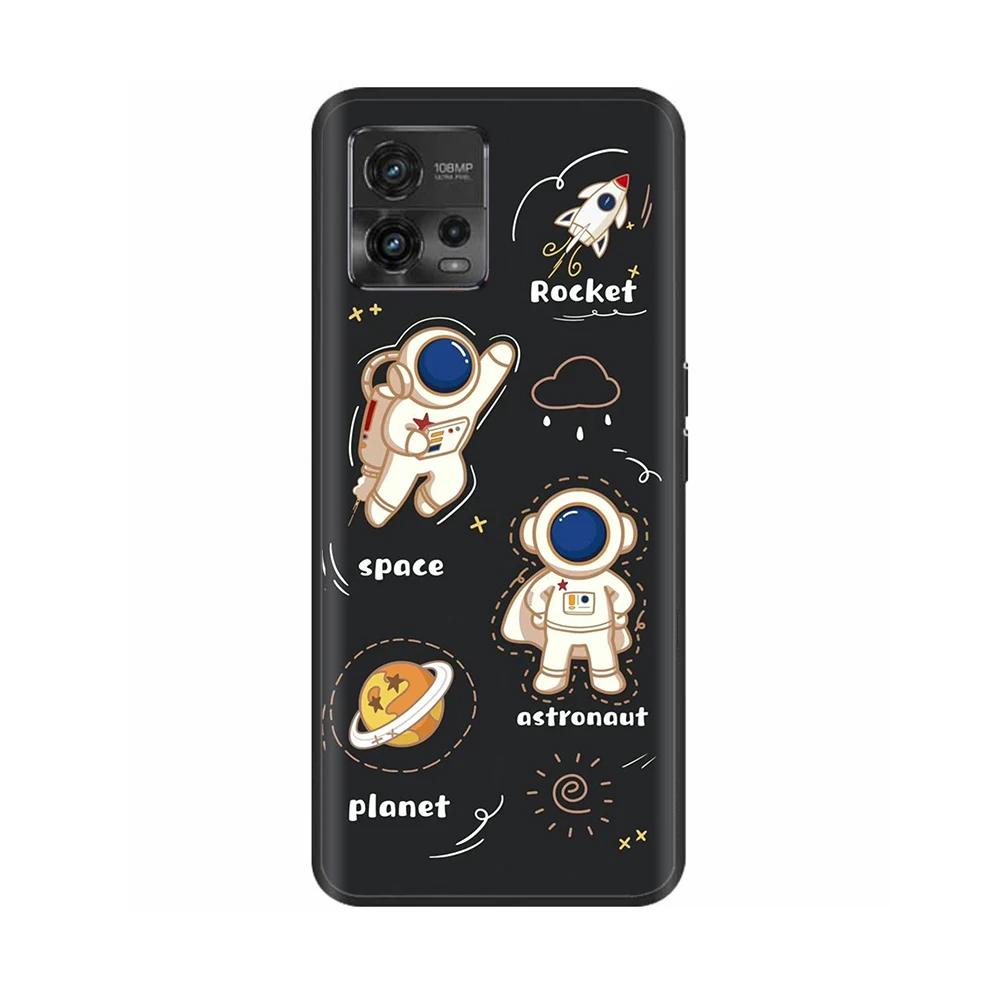 For Moto G72 Case Couple Panda Phone Back Cover For Motorola G72 Cover MotoG72 G 72 Protective Soft Liquid Silicone Funda Bumper