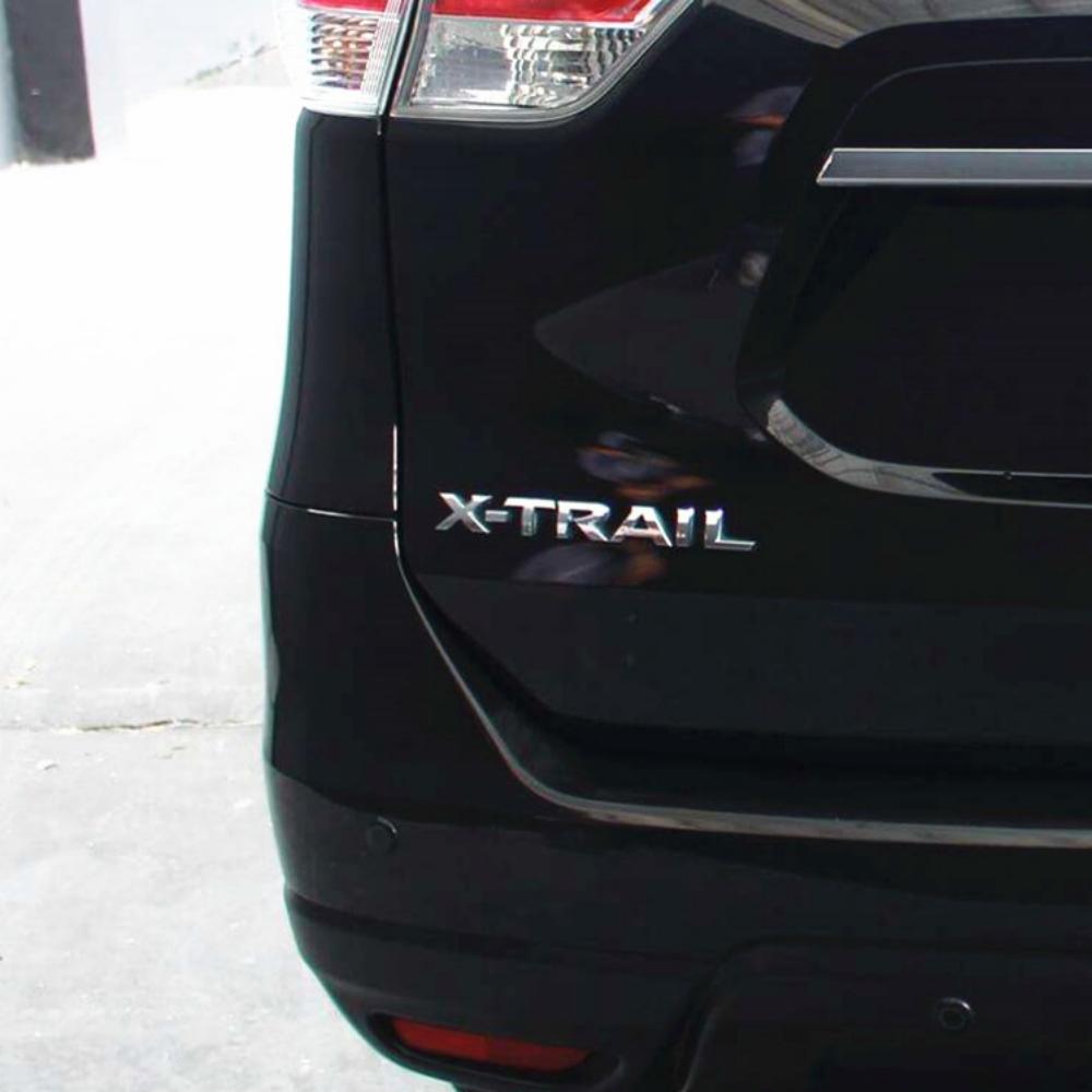 New Pretty ABS X-TRAIL XTRAIL Car Letter Rear Tail Trunk Decals Emblem Badge Sticker Auto Styling Accessories for Nissan XTRAIL