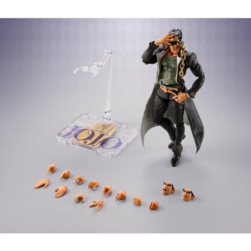 TAMASHII NATIONS S.H.Figuarts JoJo's Bizarre Adventure Stardust Crusaders Jotaro Kujo, Approximately 170mm, PVC, ABS, Cloth, and Metal Pre-painted Act