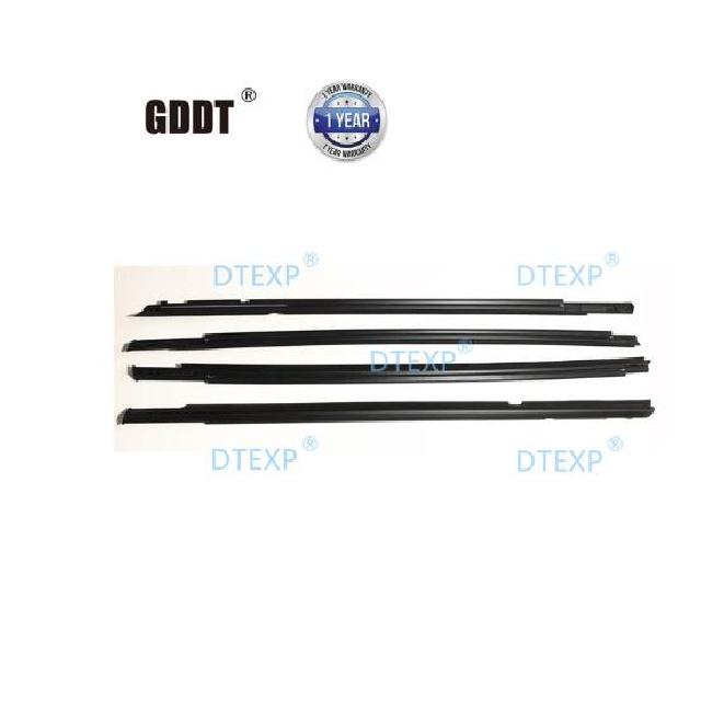 4 Pieces 5 Doors Outside Moulding Window Belt Line for Grand Vitara 2011 83831-65J00 Window Glass Rubber Seal