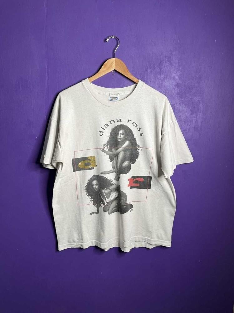 Винтажная футболка Diana Ross с расширенным туром Все размеры от S до 5XL NZL232 Унисекс футболка