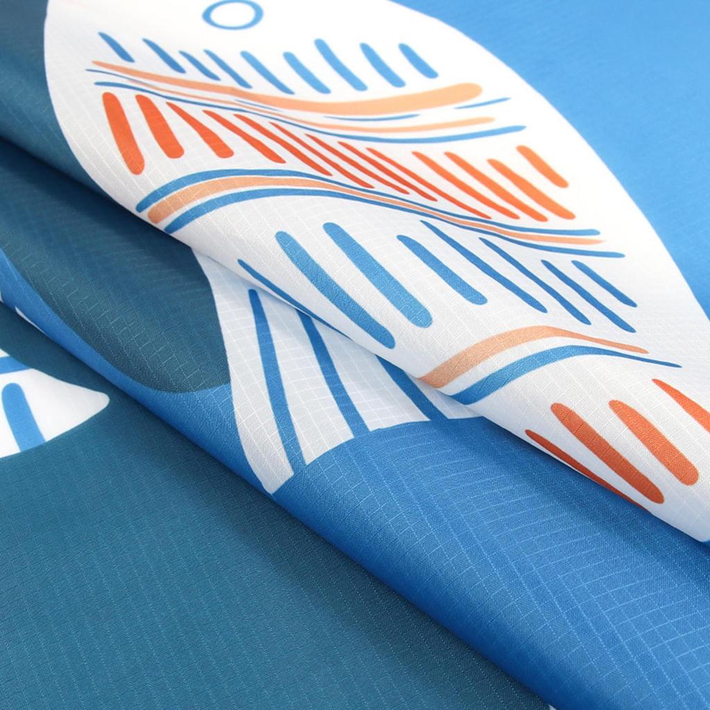 Пикниковое одеяло 1.4x2 м Портативное складное большое пляжное одеяло Водонепроницаемое защита от песка Для улицы Патио Кемпинга Туризма Путешествий Газон