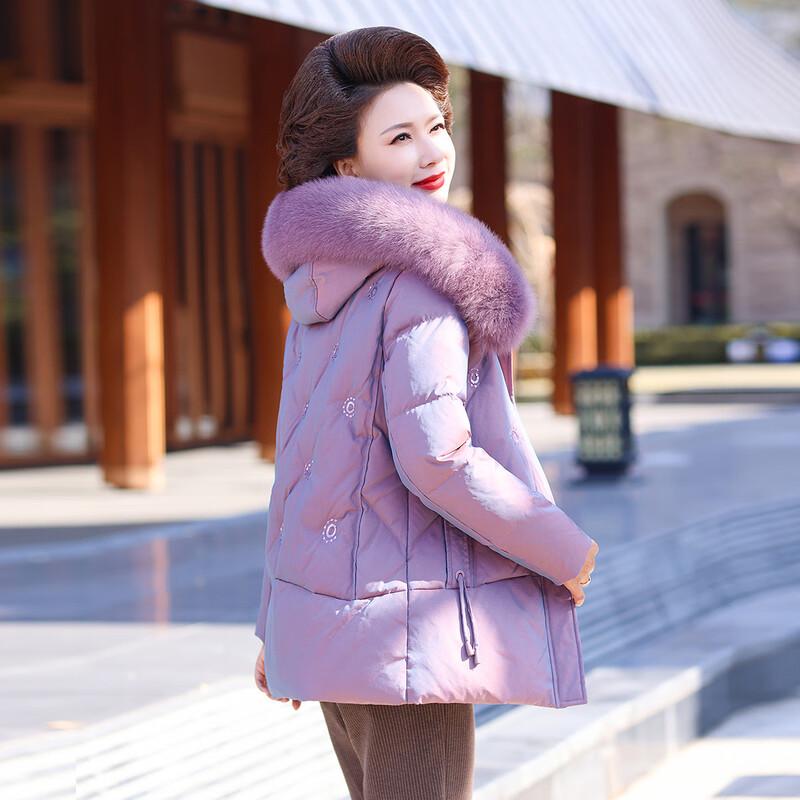 JIANHU Women's 90% White Duck Down Winter Puffer Jacket