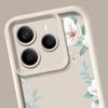 Простой цветочный узор мягкий чехол для телефона TPU для Xiaomi 14T Pro 13T Poco F6 X6 Pro M6 X5 Redmi Note 14 13 Pro 12 11 10 матовый противоударный бампер