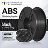CMYKSUPPLIES ABS-филамент для 3D-принтера 1,75 мм 1 кг Штепсель CN (адаптер в комплекте)