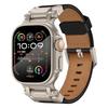 Кожаный ремешок для Apple Watch Ultra 49 мм 45 мм 42 44 мм Роскошный мужской ремешок для iWatch se 6 5 4 Серии 9 8 7 ultra 2 Браслет