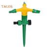 360-Degree Rotating Lawn Sprinkler Large Area Coverage Adjustable Garden Watering System Easy To Install Sprinkler with Stake
