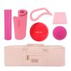 FITbun Yoga Set FB-YGS01 Yoga Mat + Gym Ball + Yoga Ring + Band + Massage Ball + Bag