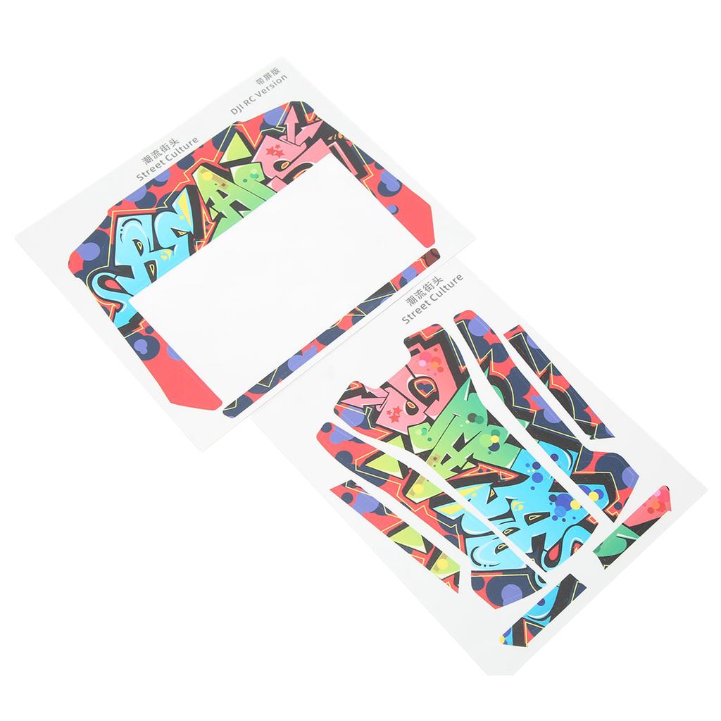 Наклейка для RC дрона, съемная, ПВХ, защита от царапин, яркие цвета, точная резка, обертка-скин без пузырьков для DJI Mini 3