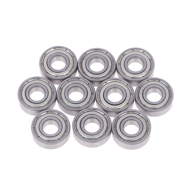 10Pcs Skateboard Bearings Miniature Deep Groove Ball Bearings 693 694 695 696 697 698 699 Zz For Scooter Or Toys
