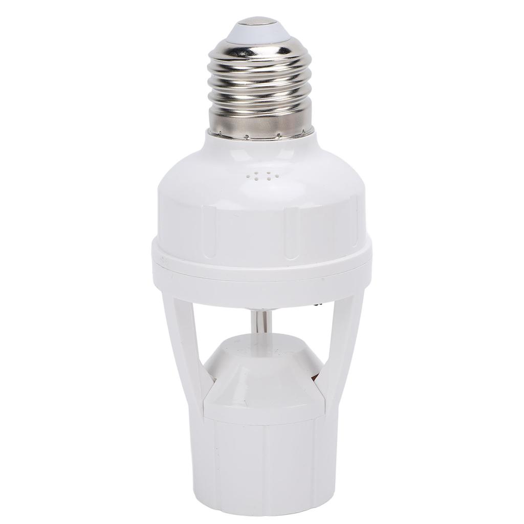 Motion Sensor Light Socket E27 Screw Light Bulb Holder LED Infrared Motion Sensor Lamp Switch
