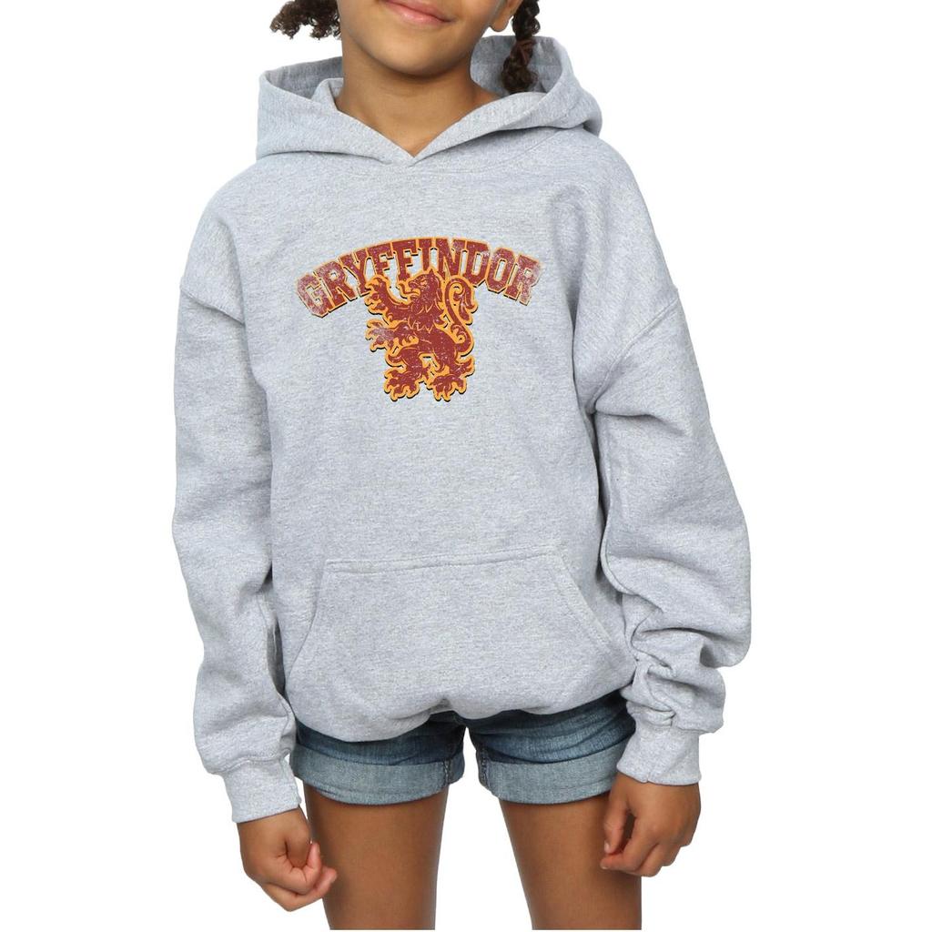 Harry Potter Girls Gryffindor Sport Emblem Hoodie