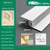 Светодиодная лента NVC Lighting: Потолочный линейный светильник для гостиной с дизайном двойного века