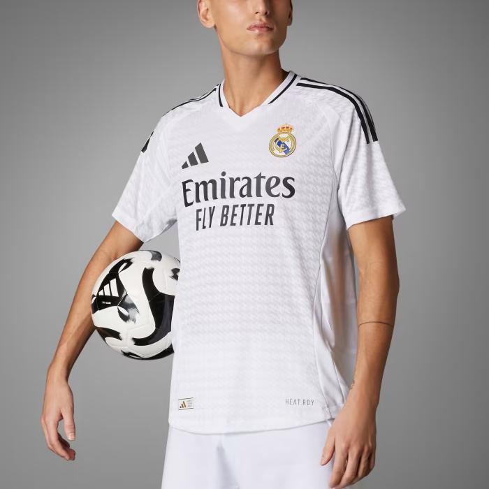 adidas Домашняя аутентичная футболка Реал Мадрид 24/25 'Белая' IX8095