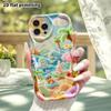 Phone case: 2D flat, suitable for iPhone 18, 17, 16, 15, 14, 13, 12 Pro protective cases, perfect for beach vacations, Christmas, and Halloween holida