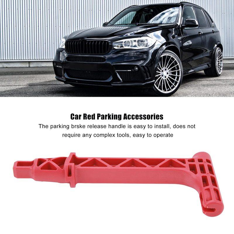 Car Emergency Parking Brake Release Handle ABS 24507590395 Colorfast Easy Control Fit For BMW X5 X6 E70 E71 2006-2017