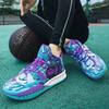Модные мужские баскетбольные кроссовки с амортизацией, дышащие, для тренировок спортсменов, легкая спортивная обувь, повседневная обувь, кроссовки с индивидуальным дизайном