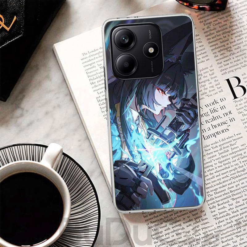 Чехол для телефона Xiaomi Redmi Note 14 13 12S 12 11 Pro Plus Zenless Zone Zero Hoshimi Miyabi 11S 10S 10 11E 11T + 9S 9 Печать