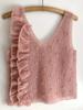 Korean Style V-Neck Knit Vest for Women - Age-Reducing, Autumn Trendy Layering