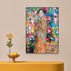 Gustav Klimt Women's Classic Painting Colorful Flowers Home Bedroom Decoration Canvas Poster Printing Art Gift
