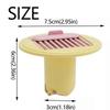 Auto-Close Odor Proof Floor Drain Anticlogging Sewer Strainer Floor Drain Core  Indoor Home