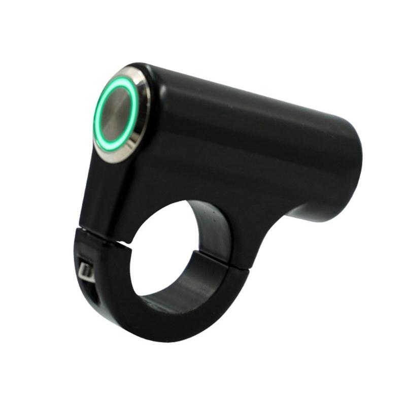 Motorcycle Handlebar Switch 7/8" 22mm Motorbike Handlebar Control Push Button Switch Power Start Switch Waterproof