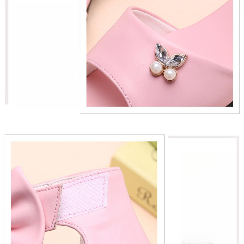 Летние туфли принцессы для девочек 2025 года, новые туфли с мягкой подошвой