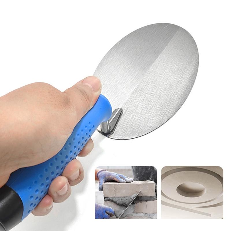 Шпатели из нержавеющей стали, штукатурные терки с утолщенной конструкцией для долговечного использования в строительстве, выравнивание пола