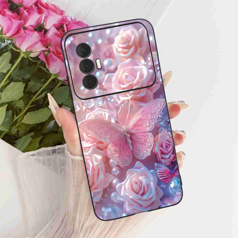 Для Tecno Spark 8 Pro KG8 Чехол Милый Мультяшный Защитный Чехол для Телефона Для Tecno Spark 8 Spark8 KG6 Мягкий ТПУ Силиконовый Чехол