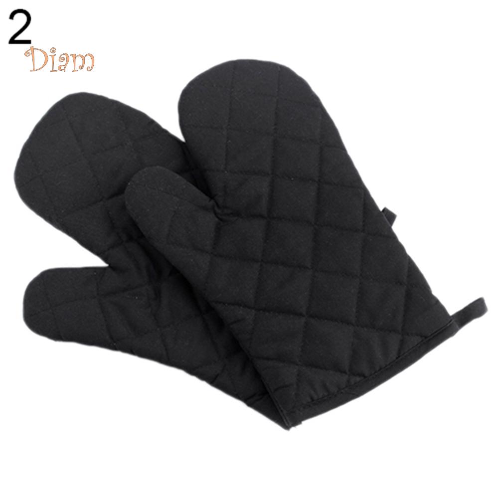 Tenfyer Cotton Oven Mitt Heat Proof Resistant Protector Kitchen Cooking Pot Holder Glove