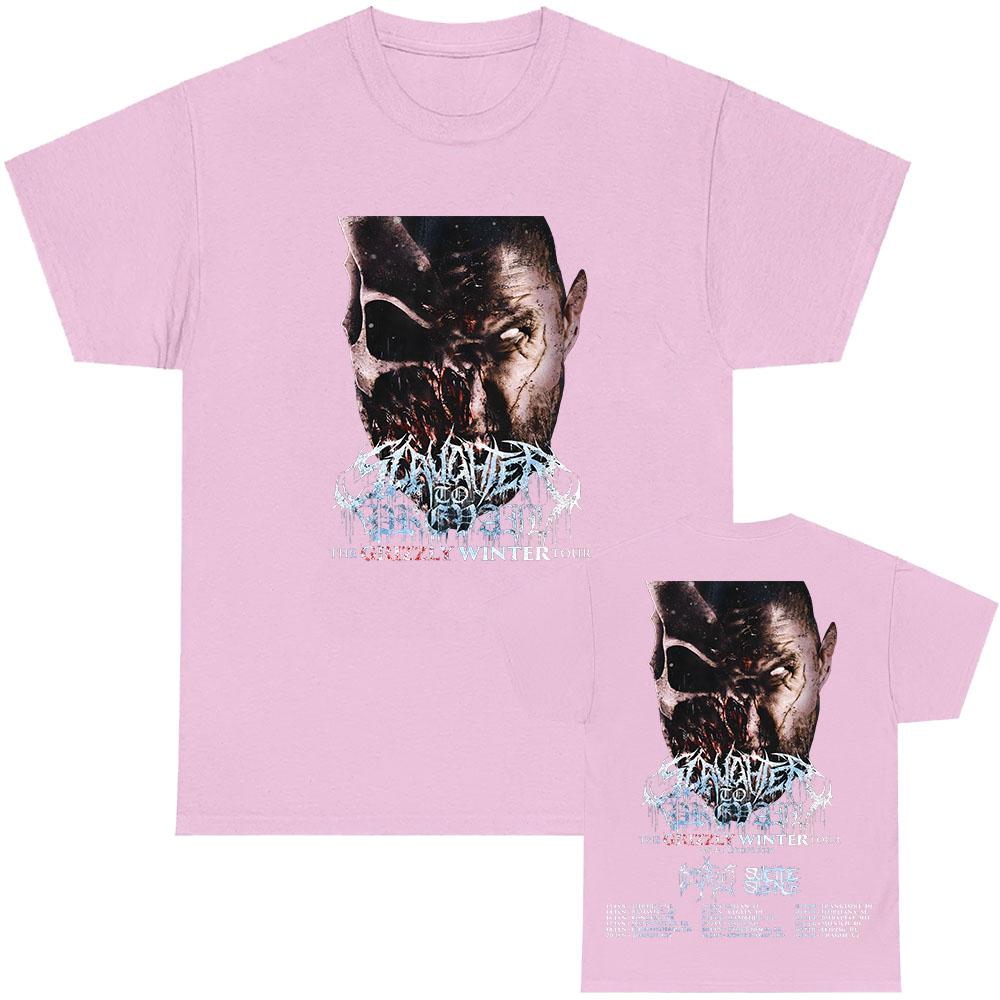 The Grizzly Winter Tour 2026 T-shirt Rock Band SLAUGHTER TO PREVAIL Tshirts Hip Hop Unisex Streetwear Cotton Short Sleeve Tees